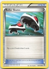 Roller Skates 103/119 Uncommon Phantom Forces Pokemon Moderately Played