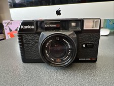 Konica C35 MF Hexanon 38mm f2.8 Point  Shoot Film Camera AS IS