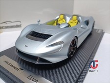 1/18 Tecnomodel McLaren Supercar Model McLaren Elva 2022 Ice Blue