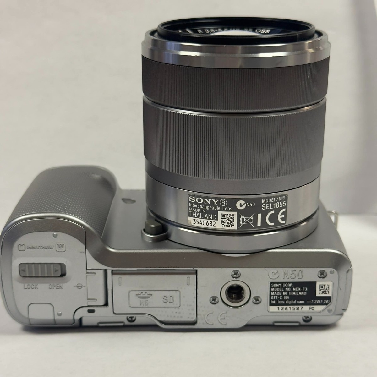 Sony NEX-F3 Mirrorless Digital Camera Body 16.1MP with Lens and
