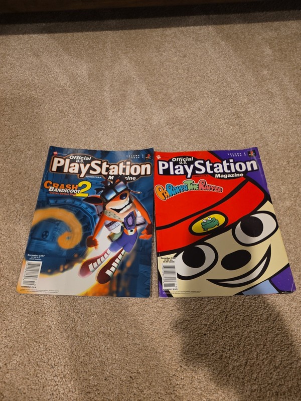 Official U.S. PlayStation Magazine Vol 1 Issues 2 & 3 NO DISC