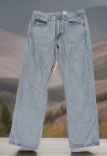 Vintage USA Calvin Klein Jeans Size 30x29 Easy Fit Straight Leg Light Wash