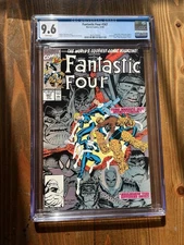 Fantastic Four #347, 1st Team Appearance of the New Fantastic Four CGC 9.6, 1990
