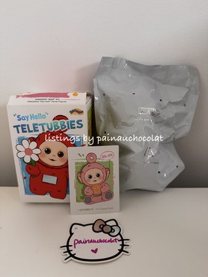 Authentic POP MART Teletubbies Say Hello Plush Po's Laa Laa's Cheese Toast US