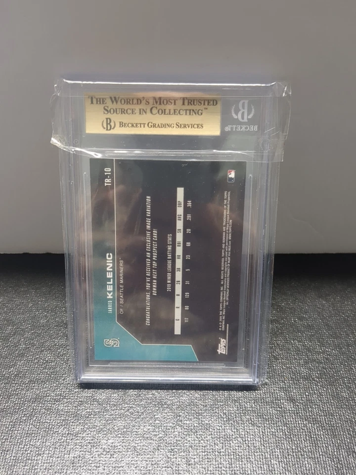 2020 Bowman Transcendent Collection Next /100 Jarred Kelenic Beckett 9.5 - Image 2 of 2