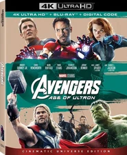 The Avengers: Age of Ultron (4K / Blu-ray + Digital) New