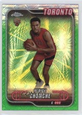 2024-25 Topps Chrome Green Topps Refractor Ulrich Chomche #191 vb2