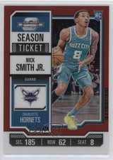 2023-24 Panini Contenders Optic Season Ticket Red Prizm Nick Smith Jr #96 1tb7