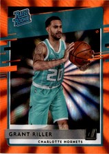 2020-21 Donruss #250 Grant Riller Holo Orange Laser Charlotte Hornets