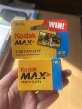 Kodak Max Versatility 35mm Film ? Expired 2004 ? 24 Exp ? For Experimental Use