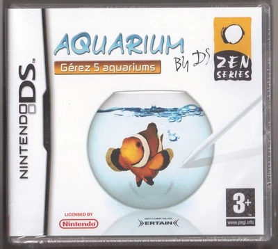 Aquarium by DS - Jeu Nintendo DS 2008 - Gestion d'aquarium sur DS - 32 poissons - Photo 1/4