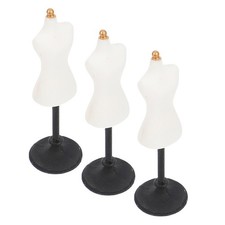  3 Pcs Manichino Miniatura Appendiabiti Espositori Per Giocattoli