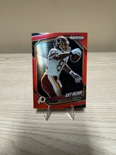 2025 Panini Prizm Black - Art Monk #147 Red Prizm /299