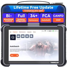 2026 Thinkscan 689 Car Diagnostic Tool All Systems Obd2 Scanner Canfd Doip