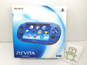 PS Vita 1000 Sapphire Blue PCH-1000 ZA04 w/Box PSV Tested Sony 0601D