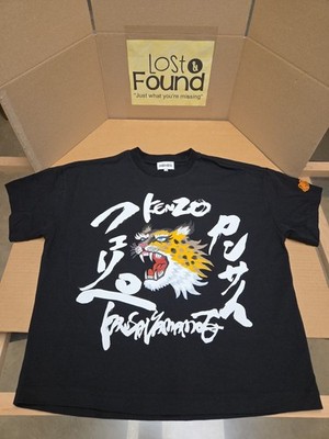 Kenzo x Kansai Yamamoto Tiger Graphic Print Shirt Black Size XS | eBay