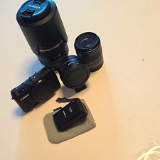 Canon EOS M spiegellose Systemkamera schwarz ...