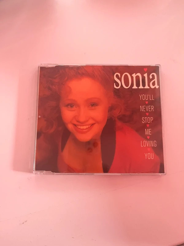 (CD52) Rare UK CD Single - Sonia - You'll Never Stop Me Loving You (PWL SAW)