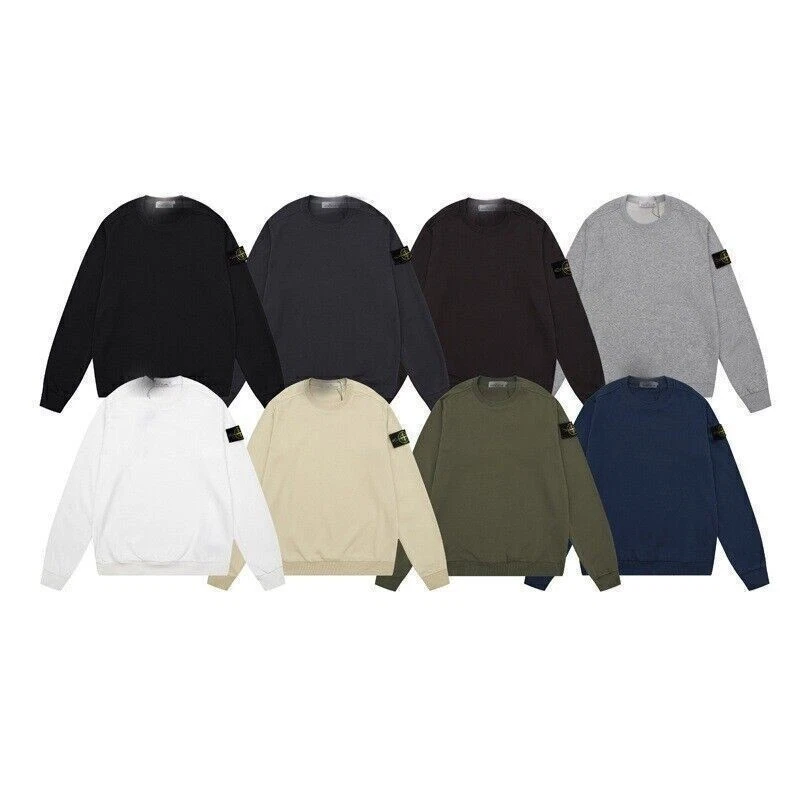 Adult Stone22 Island Round Neck  long sleeve Pullover Sweater Sweatshirt Hoodie - Image 4 of 4