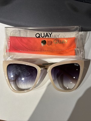 QUAY Australia All Talk Reina 125 Sunglasses   Cat-Eye Gradient Lenses