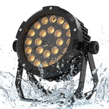 IP67 Waterproof LED Par Light 24x15W RGBWA UV Outdoor Stage Lights DJ Party