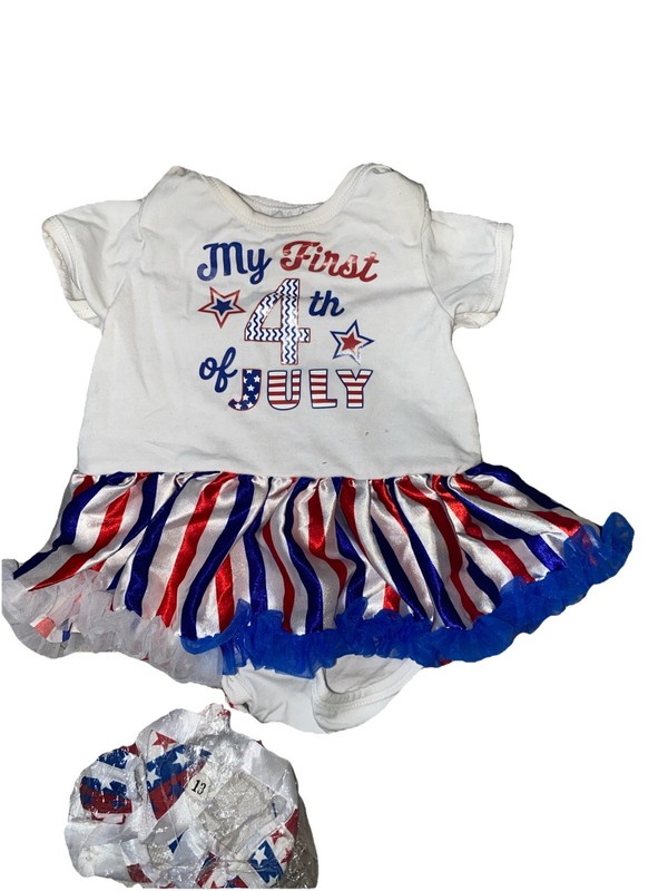 First Fourth Of July Newborn 