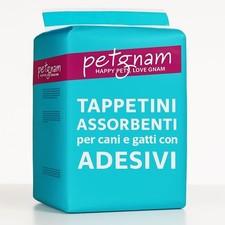 300 TAPPETINI ASSORBENTI PER CANI 60x60 TRAVERSE TRAVERSINE IGIENICI PETGNAM