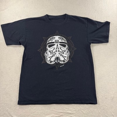 Karani Art Stormtrooper T-Shirt Mens XL Black Aztec Star Wars Graphic Tee