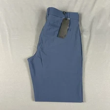 Greyson Montauk Golf Pants Trousers 33 x 30 Eel Blue Gray Polyamide MSRP $158