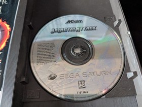 Galactic Attack (Sega Saturn 1995) Complete CIB Tested W/ Reg Card + Foam