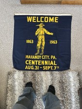 Fantastic MAHANOY CITY, PA CENTENNIAL BANNER ...