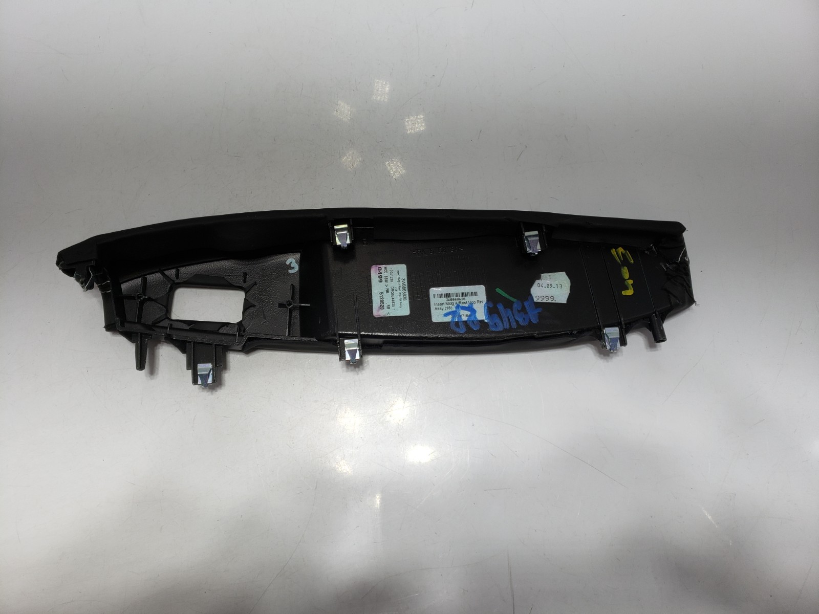 ✅ 2012-2018 OEM Bentley Continental GT Rear Right Passenger Armrest Door Trim