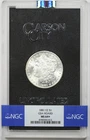 1881-CC $1 NGC/GSA Hoard MS 64 + Morgan Silver Dollar W/ Box + COA