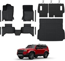 Floor Mats for Toyota Corolla 2020-2026, All Weather Floor Mats Trunk Cargo