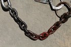 Vintage ACCO Accoloy 9/32" Grade 100 2-Leg Chain Sling 1'11" Reach Latched Hooks — photo 7