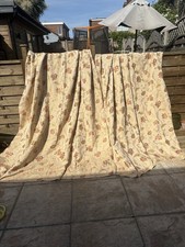sundour tapestry style curtains  90” W X  90” L