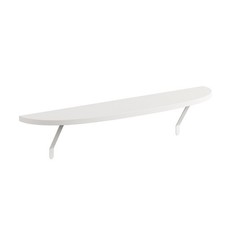 Radiator Shelf Arc Design - White