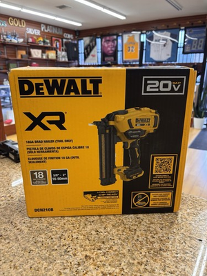 #ad DEWALT DCN210B 20V MAX XR 18 Gauge Cordless Brad Nailer Bare Tool New $299.00