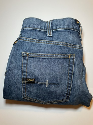 #ad #ad Ariat Jeans Rebar M4 Relaxed Boot Cut Sz 34 X 30 Carpenter Workhorse READ $25.99