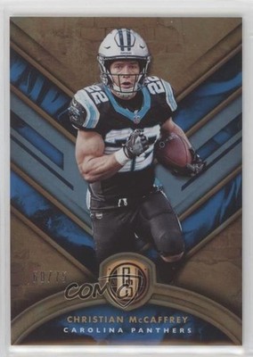 2019 Panini Gold Standard Platinum 60/75 Christian McCaffrey #86 0d3