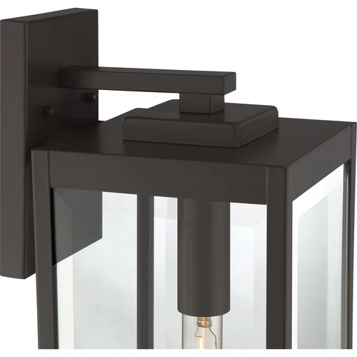 Westover 1-Light Outdoor Lantern in Western Bronze - Picture 5 of 6