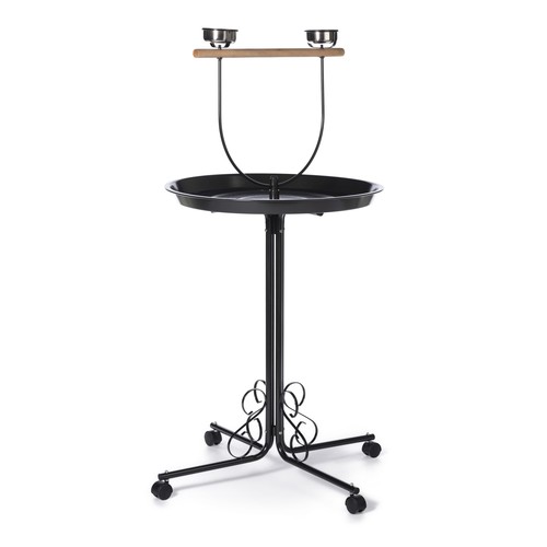 Prevue Pet Products Parrot Play Stand with Wheels - Rolling Bird Perch Center...