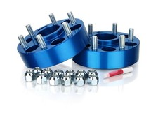 Spidertrax Whs025 6 X 4-12 X 1-12 Thick Blue Wheel Spacers Pair