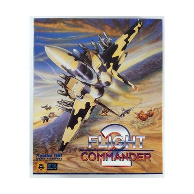 Avalon Hill Computer Game Flight Commander 2 (PC 3.5) VG+/EX