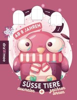 Zeichen Lernen Buch FüR MäDchen Ab 8, SüßE Tiere, Schritt-FüR-Schritt