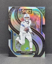2024 Panini Select - Premier Level Kerby Joseph #177 Silver Prizm Die-Cut