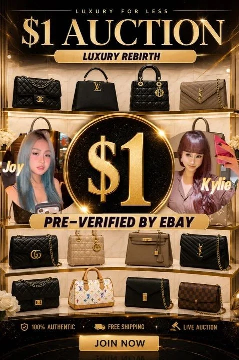 Pre-Verified by eBay🖤🤍$1 Start on Lady Dior🤍🖤Special SALE on CHANEL ✨