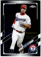 2021 Topps Chrome Update #USC38 Nate Lowe Texas Rangers MLB