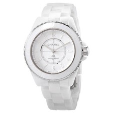 Chanel J12 Automatic White Dial Ladies Watch H6186