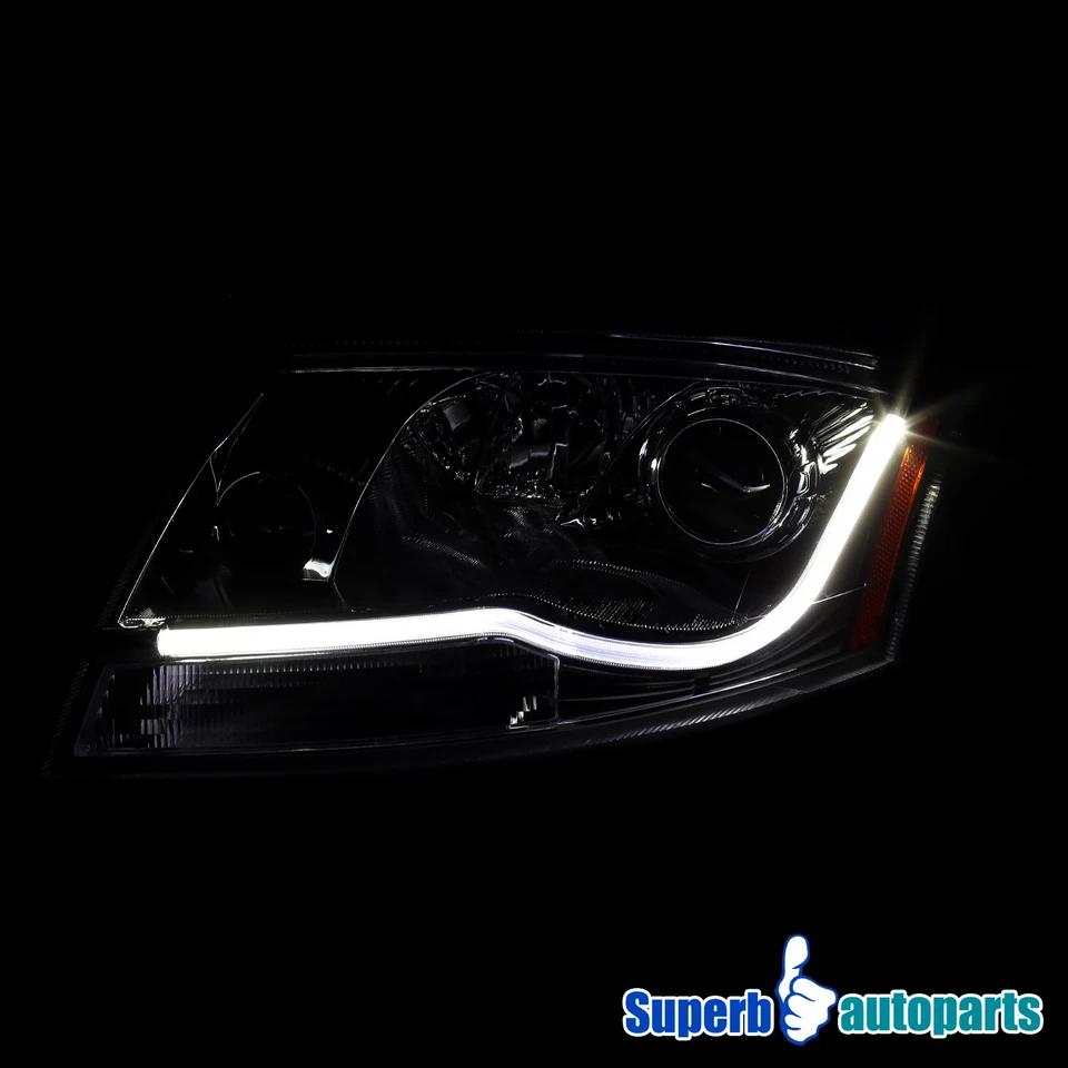 Fits 1999-2006 Audi TT 99-06 LED Light Bar Projector Headlights Head Lamps - Изображение 4 из 4